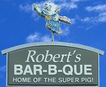 Roberts BBQ Sign image